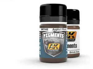 AK Interactive - Pigment - Asphalt Road Dirt (35ml) AK146