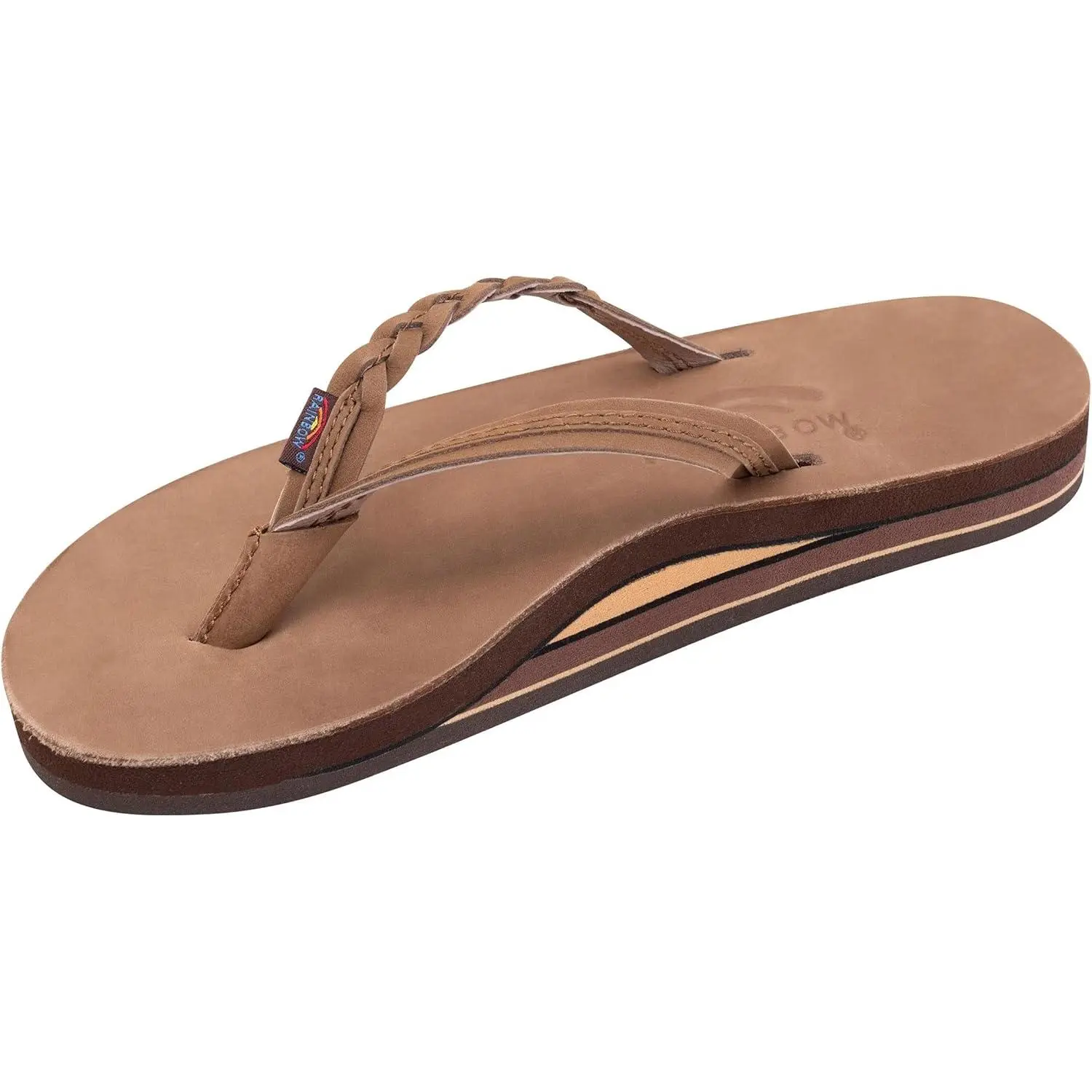 Women’s Double Layer Flirty Braidy Premier Leather w/Single Braided Strap