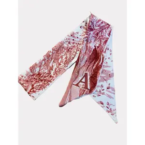 Printed Initial Scarf