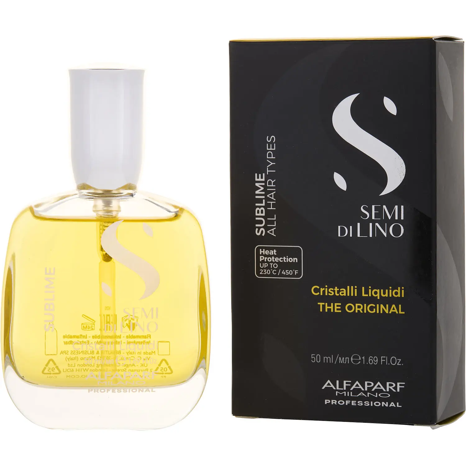 Alfaparf By Alfaparf Semi Di Lino Sublime Cristalli Liquidi For Unisex