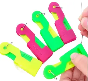 10-Piece Automatic Needle Threader Set - Easy-Use Sewing Device for Elderly, Effortless Thread Guide Tool TIKA