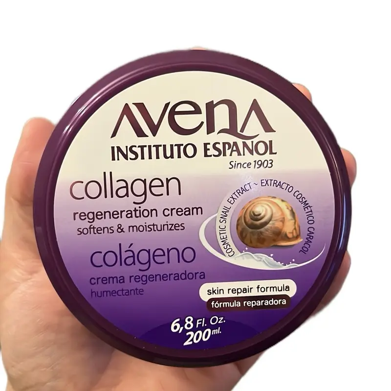 Avena Mosi Collagen Moisturizing Cream Hand & Body 6.8 Fl. Oz. Elasticity Softness Nutrition