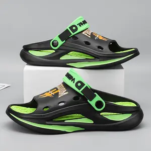 GSLMOLN Clogs Garden Shoes Slip-On Mules Outdoor Beach Slippers Sandals for Men and Women, Premium Quality Footwear, Summer Comfort - Flip Flops