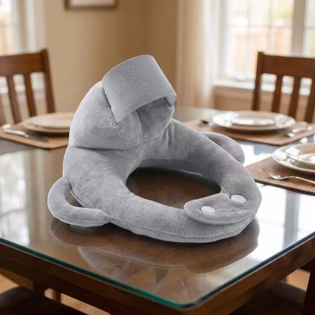 Super soft and comfortable, featuring an ergonomic design with a thick support cushion and a hands-free stand that allows it to stand upright on its own; suitable for use while resting in bed as well as for daily breastfeeding.