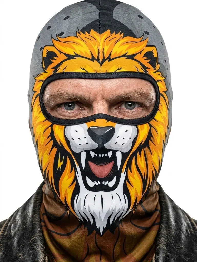 3D Stand Ears Animal Balaclava Face Mask for riding Music Festivals, Raves, Ski, Halloween, Party Outdoor Activities，Unique design, lightweight