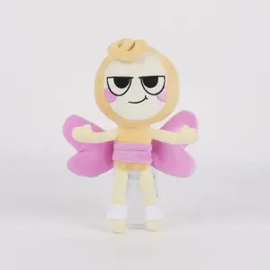 Dandy's World Glisten Plush Toy 11.81in/100g Movie Stuffed Animals Cute Anime Doll Toys for Kids Birthday Gift Cartoon Scrap Pillow Horror Game Plushie Dolls Xmas Gifts