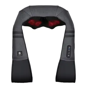 Etekcity Cordless Neck Massager for Pain Relief, Deep Tissue Shiatsu with Heat, Wireless Shoulder & Back Massager, Best Gift for Parents