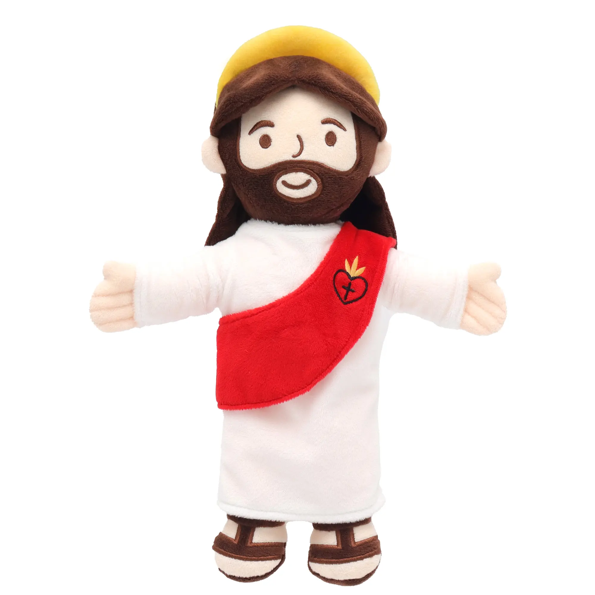Yelakey Jesus Plush Doll 13" – “Jesus Loves You” Christian Stuffed Toy for Kids, Religious Gift for Easter, Christmas & Baptism tiktokshopspringglowup tiktokshopbacktoschool