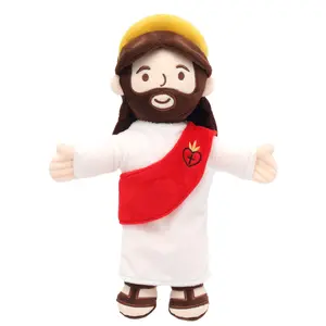 Yelakey Jesus Plush Doll 13" – “Jesus Loves You” Christian Stuffed Toy for Kids, Religious Gift for Easter, Christmas & Baptism tiktokshopspringglowup