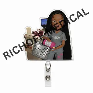 Rich Off Medical | Psych Barb Med Barb Badge Reel
