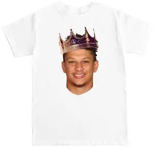 KING MAHOMES PATRICK CHIEFS KANSAS CITY FOOTBALL QB QUARTERBACK MVP MENS T SHIRT