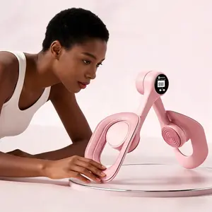 [Pelvic Trainer] Adjustable Pink & Blue Pelvic Floor & Leg Muscle Trainer | PP Material, Home Fitness Equipment for Targeted Thigh, Hip & Gluteal Workouts