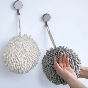 Super Soft Hanging Towel, Quick-Dry Absorbent for Kitchen & Bath, Thick Plush Cotton, Mold Resistant & Easy Clean, No-Drill Hook Design, Absorbent Drying Towel