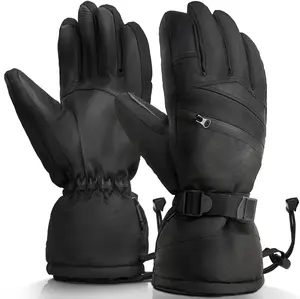 Winter Waterproof Ski Gloves For Men Women Insulated For Snowboard Hiking Cold Weather Outdoor Work Gloves L-XL