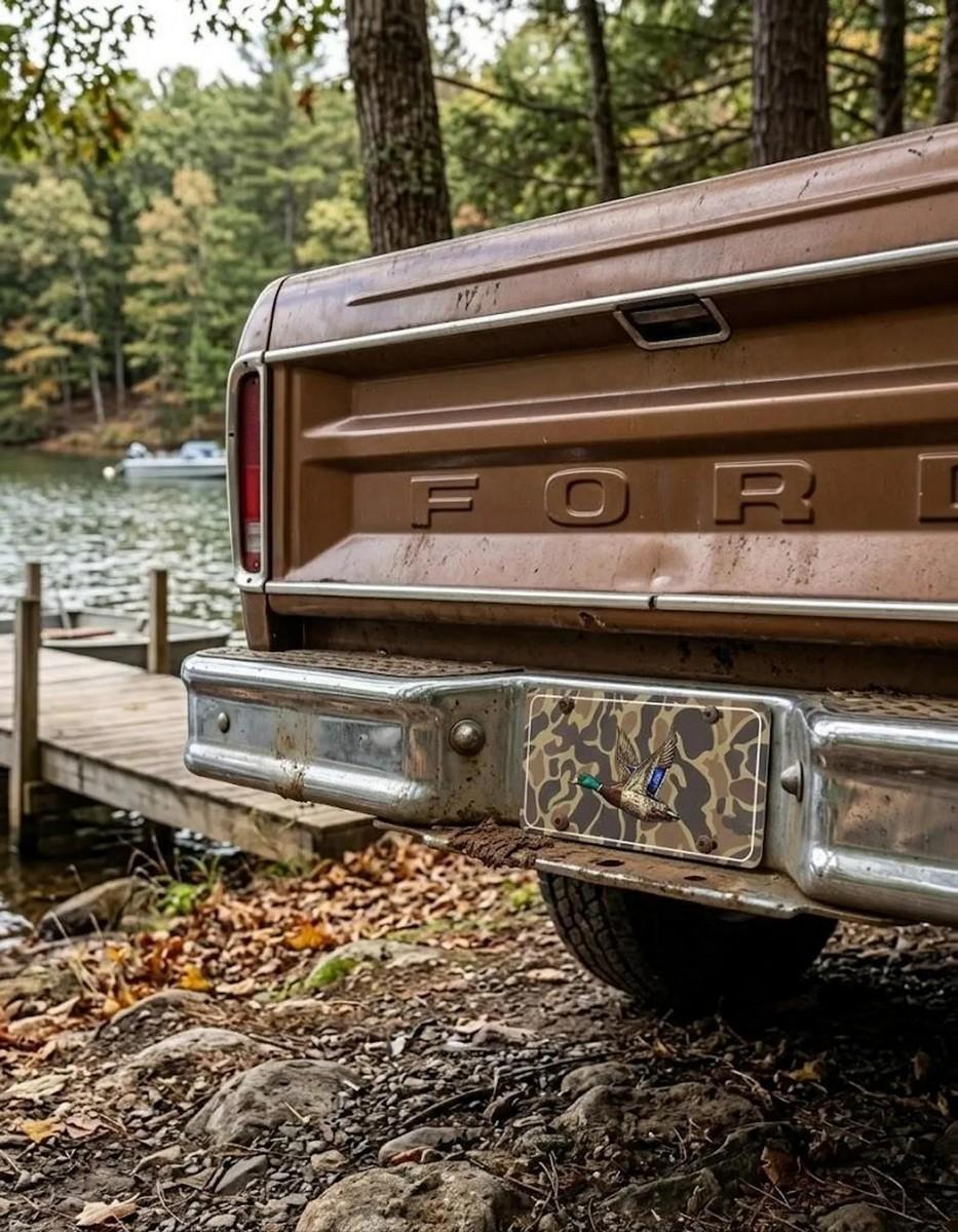 DUCK HUNTER Mallard Duck Hunting License Plate Camouflage Truck Vanity Plate Rustic Outdoor Sport Metal Sign - 6x12 Aluminum Car Tag DUCK HUNTER Mallard Duck Hunting License Plate Camouflage Truck Vanity Plate Rustic Outdoor Sport Metal Sign - 6x12 Aluminum Car Tag