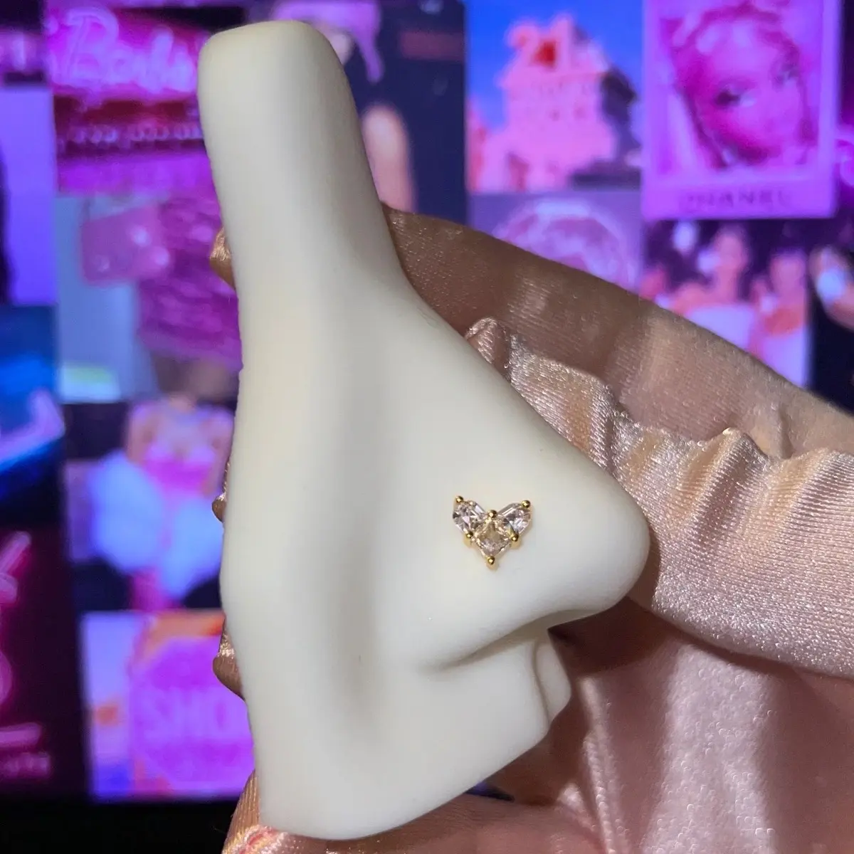 Heart Nose Ring
