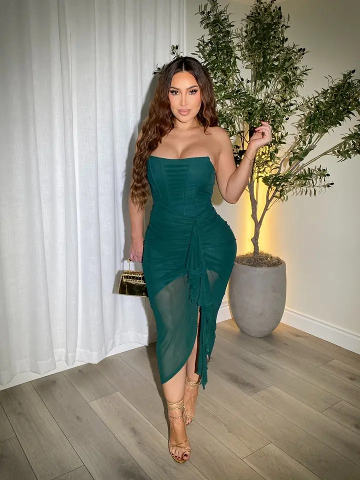 grace love island green dress - TikTok Shop