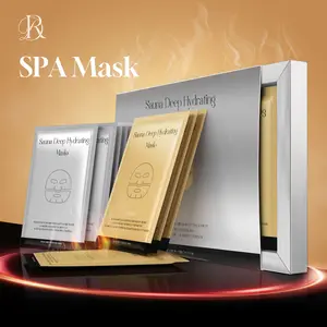 Decoder Sauna Rejuvenating Skin Mask – Micro-Molecule Technology, Self-Heating Hydrogen Mask, Anti-Aging, Deep Hydration, Wrinkle Care, Skin Renewal