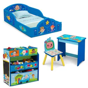 Delta Children CoComelon Room Box Bedroom Set - 4pc