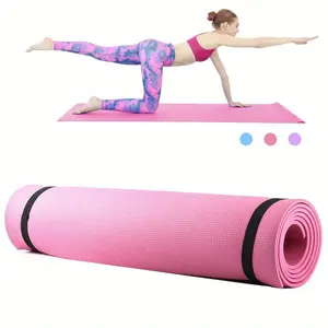 Non-slip Exercise Mat, 1 Count Durable Lightweight Fitness Training Mat, Yoga & Pilates Equipment for Home Gym, Yoga Sit