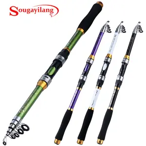Sougayilang 6-10.9FT Telescopic Fishing Rod, Portable  Travel Fishing Rod Suitable for Saltwater and Freshwater Fishing