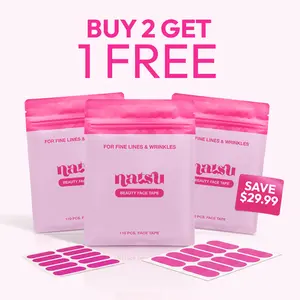 Face Tape for Wrinkles - 3 Monthly Supply - 330 Pre-Cut Overnight Skincare for Anti-Aging - Anti Wrinkle Patches - Wrinkle Smoothing Forehead, 11's, Crow's Feet, Smile Lines - Dermatologist Tested, Latex-free, Hypoallergenic Skincare