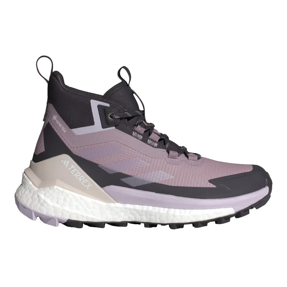 adidas Womens Terrex Free Hiker 2.0 Gore-Tex Hiking Hiking Sneakers Shoes - Purple