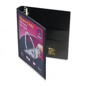 Avery 79699 Nonstick Heavy-Duty EZD Reference View Binder 1'' Capacity Black