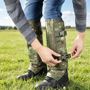 Unisex Adjustable Outdoor Snake-Resistant Leg Gaiters,Abrasion-Resistant Durable Fabric Protective Gear for Hunting,Hiking