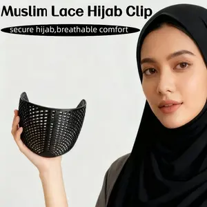 Muslim Women's Hijab Fixing Band, Anti-Slip Nylon Hijab Clip, Portable Headscarf Holder, Malaysian Windproof Headband Clip