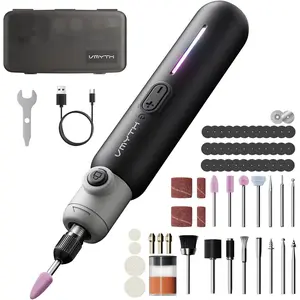 Engraving Pen for Metal, , Glass and Plastic, Brushless Cordless Rotary Tool with RGB, 67 Bits 8-Speed Engraving Tool, Engraver Pen for  Materials, DIY Gifts