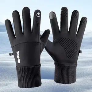 Winter Waterproof Gloves with Touchscreen Fingers for Men Women ，Windproof Liner Thermal for Running Cycling Driving Hiking