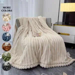 Solid Color Electric Blanket, 1 Count Soft Comfortable Throw Blanket, Warm Blanket for Home, Bedroom, Living Room, Dormitory, and Travel,Christmas Gifts For GF