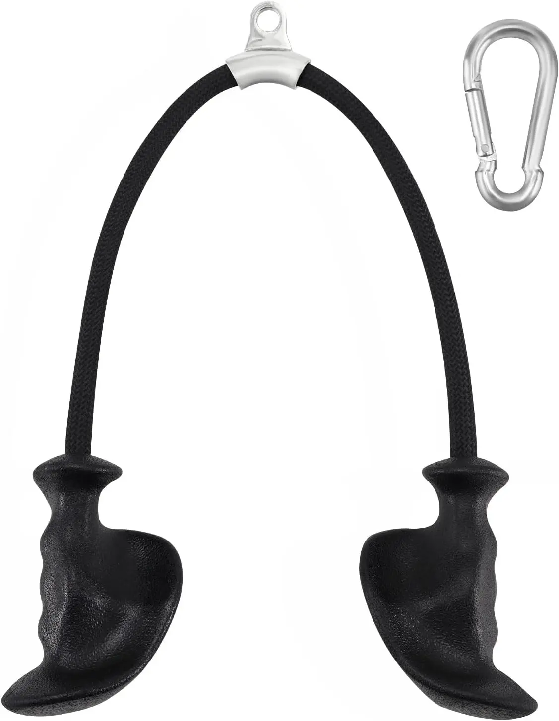 Tricep Rope  Tricep Pull Down Attachment 36In - Rope Attachment for  Machine Pulley System Gym  Triceps Rope  Attachment Workout Equipment