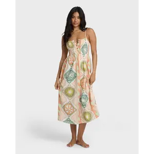 Fever Dream Midi Dress - White Cap