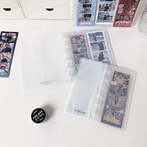Clear Photo Album Pages (10-Pack), 8x16.6cm Inserts for 2x6 Inch Photo Strips