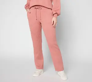 Belle by Kim Gravel Regular Cable Chic Straight Pant