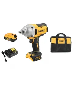 DEWALT DCF900 20V Brushless Cordless 1/2" Impact Wrench, 850Nm High Torque, Multi-Speed, For Automotive & Industrial Professional Use