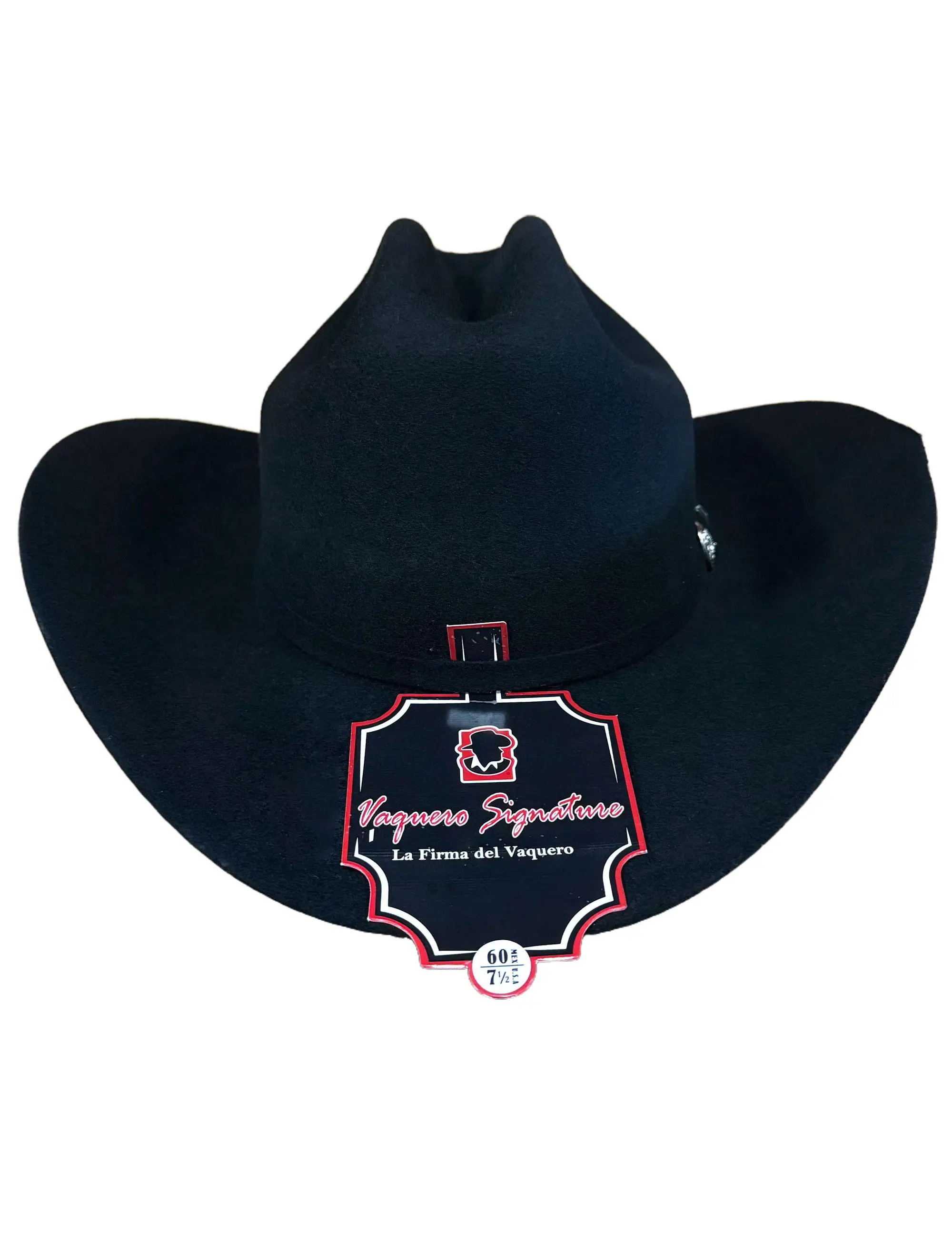 200x Sinaloa Black - Tejana Vaquero Signature, Wool Hat