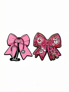 Silk Stethoscope Enamel Pin Set, Doctor Nurse Medical Series Lapel Pins, Ideal Gift for Healthcare Professionals and Nursing Students