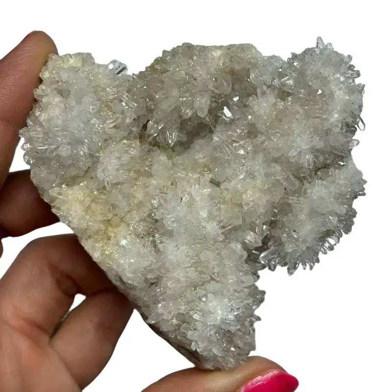 One Crystal Quartz Cluster