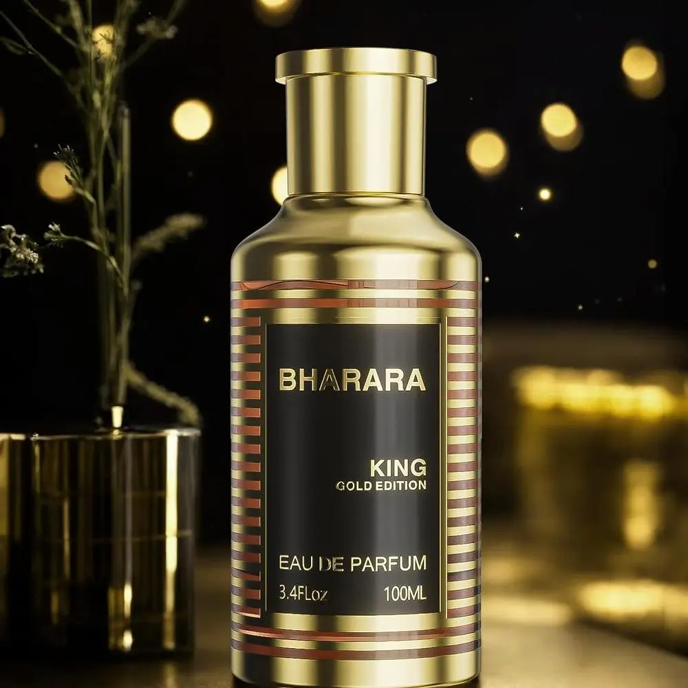 B Bharara Men's King Gold Edition Eau de Parfum, 3.4 fl oz/100 ml