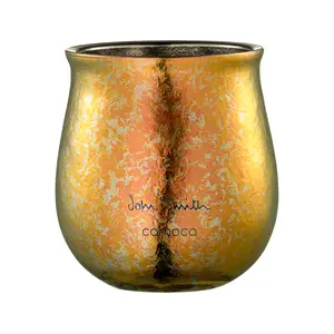 John Smith Pure Titanium Double-Wall Cups, 300ml/400ml Hammered Texture Tumblers, Insulated for Hot & Cold Drinks, Coating-Free & Healthy