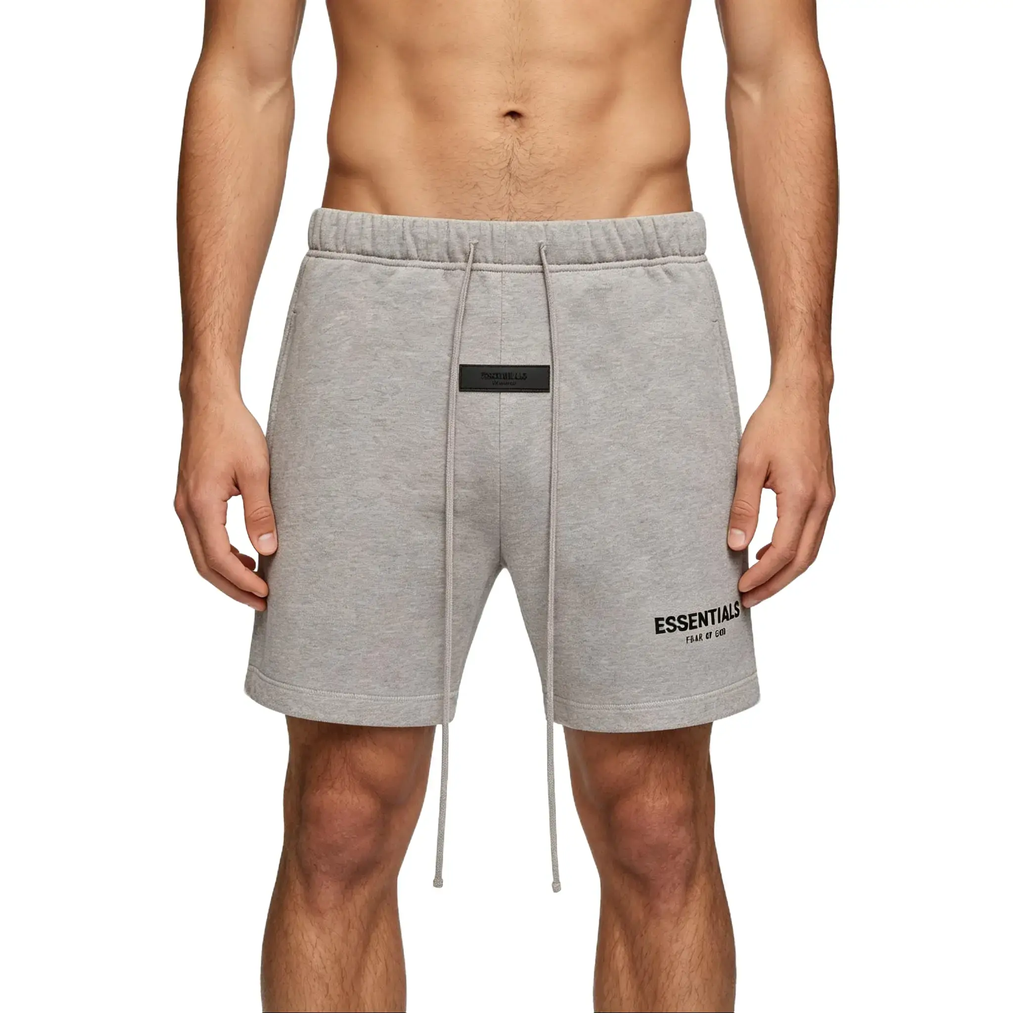 Fear of God Essentials SS22 Sweatshort Dark Oatmeal - Casual Fashion Relaxed Fit for Everyday Wear, Stylish Menswear