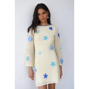 Mar Mini Dress - Capri Blue