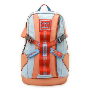 Pre-owned CHANEL Canvas Tote Bags Sports Line Backpack