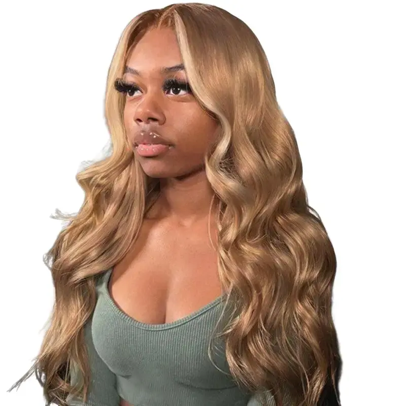 [New In] Megalook 13x6 Three-Go Glueless Lace Front Wig Body Wave Ombre Blond Pre Cut & Pre Plucked 100% Human Hair with Drawstring for Everyday Wear
