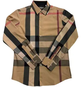 Men's Shirt The Blue Classic Collection - Khaki