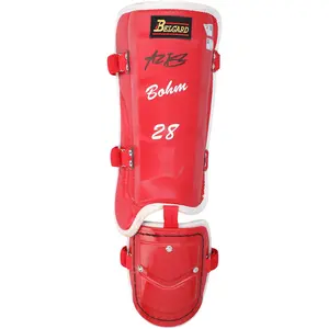 Alec Bohm Philadelphia Phillies Autographed Game-Used Red Belgard Leg Guard from the 2025 MLB Season - NF70450437 - Fanatics Authentic Certified