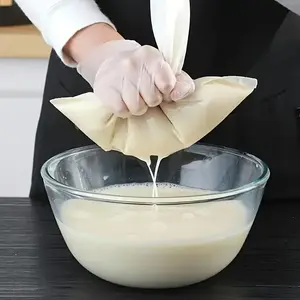 (Four sizes)2pcs Nylon Straining Bags with Drawstring - Reusable Fine Mesh for Brewing, Juicing, Wine, Nut Milk & Coffee - Durable Kitchen Filter Tool